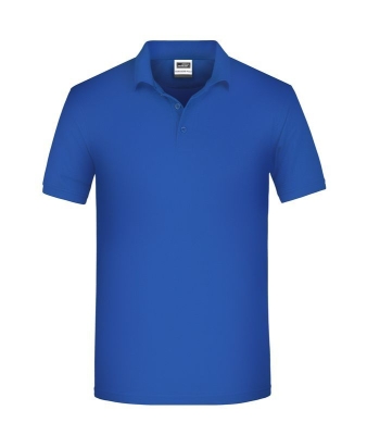 Mens BIO Workwear Polo / James & Nicholson JN874 6XL-Royal