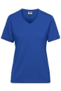 Ladies BIO Workwear T-Shirt / James & Nicholson JN1807 XS-Royal