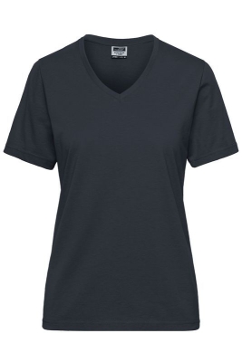 Ladies BIO Workwear T-Shirt / James & Nicholson JN1807 3XL-Carbon