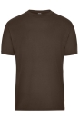 Herren Workwear T-Shirt / James & Nicholson JN1808 XS-Brown