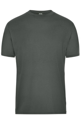 Herren Workwear T-Shirt / James & Nicholson JN1808 XS-Dark Grey