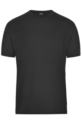 Herren Workwear T-Shirt / James & Nicholson JN1808 S-Black