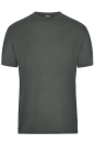 Herren Workwear T-Shirt / James & Nicholson JN1808 S-Dark Grey