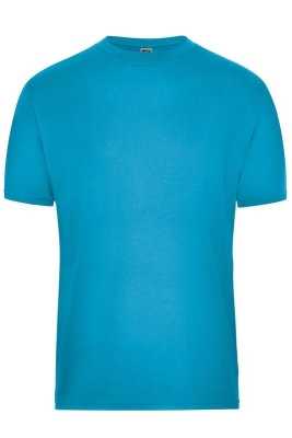 Herren Workwear T-Shirt / James & Nicholson JN1808 S-Turquoise