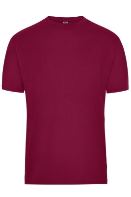 Herren Workwear T-Shirt / James & Nicholson JN1808 S-Wine