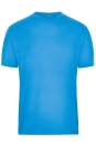 Herren Workwear T-Shirt / James & Nicholson JN1808 M-Aqua