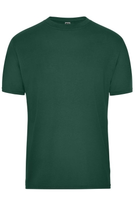 Herren Workwear T-Shirt / James & Nicholson JN1808 L-Dark Green