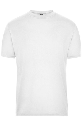 Herren Workwear T-Shirt / James & Nicholson JN1808 4XL-White