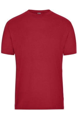 Herren Workwear T-Shirt / James & Nicholson JN1808 6XL-Red