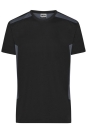 Herren Workwear T-Shirt - STRONG / James & Nicholson JN1824 M-Black/Carbon