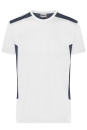 Herren Workwear T-Shirt - STRONG / James & Nicholson JN1824 M-White/Carbon