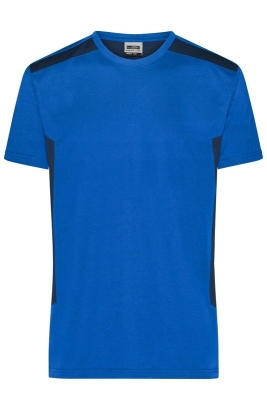 Herren Workwear T-Shirt - STRONG / James & Nicholson JN1824 3XL-Royal/Navy