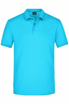 Mens Elastic Polo Piqué Shirt bis Gr.3XL / James & Nicholson JN710