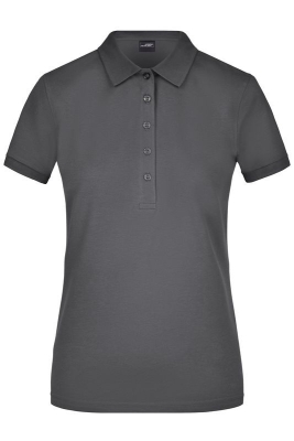 Ladies Elastic Polo Piqué Shirt bis Gr.2XL / James & Nicholson JN709
