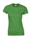 Damen T-Shirt / Gildan 64000L / S Irish Green
