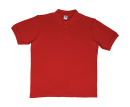 Herren Polo Shirt / Cotton Polo / SG50 / M Red
