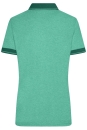 Ladies Heather Polo Shirt bis Gr.2XL / James & Nicholson JN705
