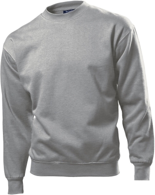 Herren Sweatshirt Set-In / Hanes 6160 / S Heather Grey