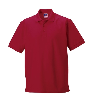 Herren Poloshirt / Russell Europe R-577M-0 / 4XL Classic Red