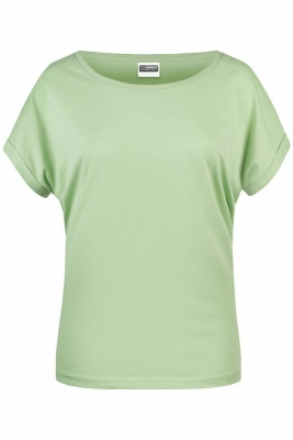 Ladies Casual-T Shirt bis Gr.2XL / James & Nicholson 8005