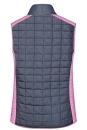 Ladies Knitted Hybrid Vest / James Nicholson JN739