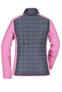 Ladies Knitted Hybrid Jacket / James Nicholson JN741