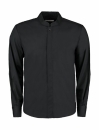 Herren Tailored Fit Mandarin Collar Shirt bis Gr.2XL / Kustom Kit KK123