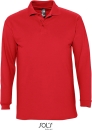 Herren Piqué Polo langarm bis Gr.2XL / SOLS Winter II