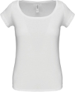 Damen Boat Neck Shirt / Kariban K384