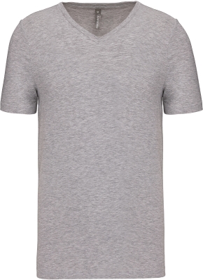Herren Kurzarm-T-Shirt V-Ausschnitt / Kariban K3014