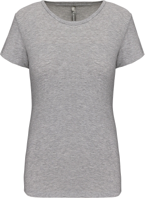 Damen Kurzarm-T-Shirt Rundhals bis Gr.2XL / Kariban K3013