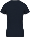Damen Piqué V-Ausschnitt T-Shirt bis Gr.2XL / Kariban K394