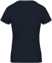 Damen Piqué V-Ausschnitt T-Shirt / Kariban K394