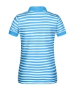 Ladies Polo Striped Baumwolle / James & Nicholson JN-8029