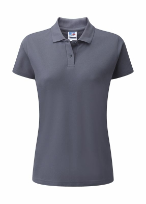 Ladies Classic Polycotton Polo / Russell Europe R-539F-0 XS-Convoy Grey