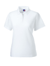 Ladies Classic Polycotton Polo / Russell Europe R-539F-0 M-White