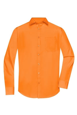 Mens Shirt Longsleeve Poplin bis Gr.4XL / James & Nicholson JN678