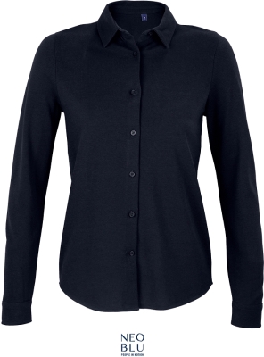 Basile Women Polo-Bluse bis Gr.3XL / NeoBlu 3791