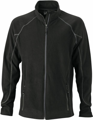 Herren Outdoor-Fleecejacke Einzelstück Gr.XL / James Nicholson JN597