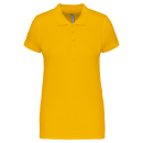 Damen Kurzarm-Poloshirt- Baumwollpiqué / Kariban K255