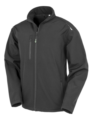 Men Recycled 3-Layer Softshell Jacket / Result R900M M-Black