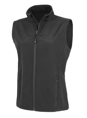 Womens Recycled 2-Layer Softshell B/W / Result R902F