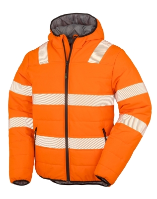 Recycled Ripstop Padded Safety Jacket / Result R500X