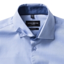 Tailored Contrast Herringbone Shirt LS / Russell 0R964M0