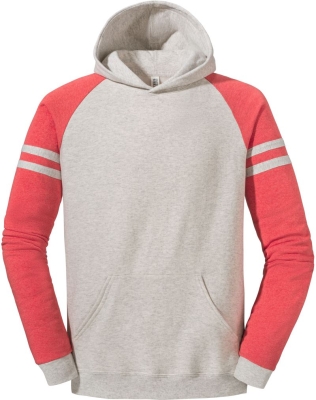 Unisex NuBlend Varsity Colour-Block Hooded Sweatshirt / Jerzees 0S97CR0