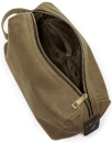Heritage Waxed Canvas Wash Bag Waschtasche / Quadra QD651
