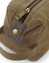Heritage Waxed Canvas Wash Bag Waschtasche / Quadra QD651