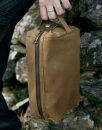 Heritage Waxed Canvas Wash Bag Waschtasche / Quadra QD651