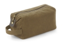 Heritage Waxed Canvas Wash Bag Waschtasche / Quadra QD651