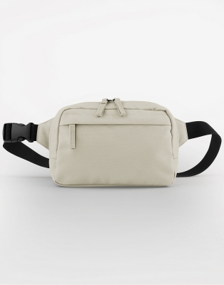 Premium Recycled Cross Body Bag Gürteltasche / Bagbase BG187 23x15x6,00cm-Natural Stone